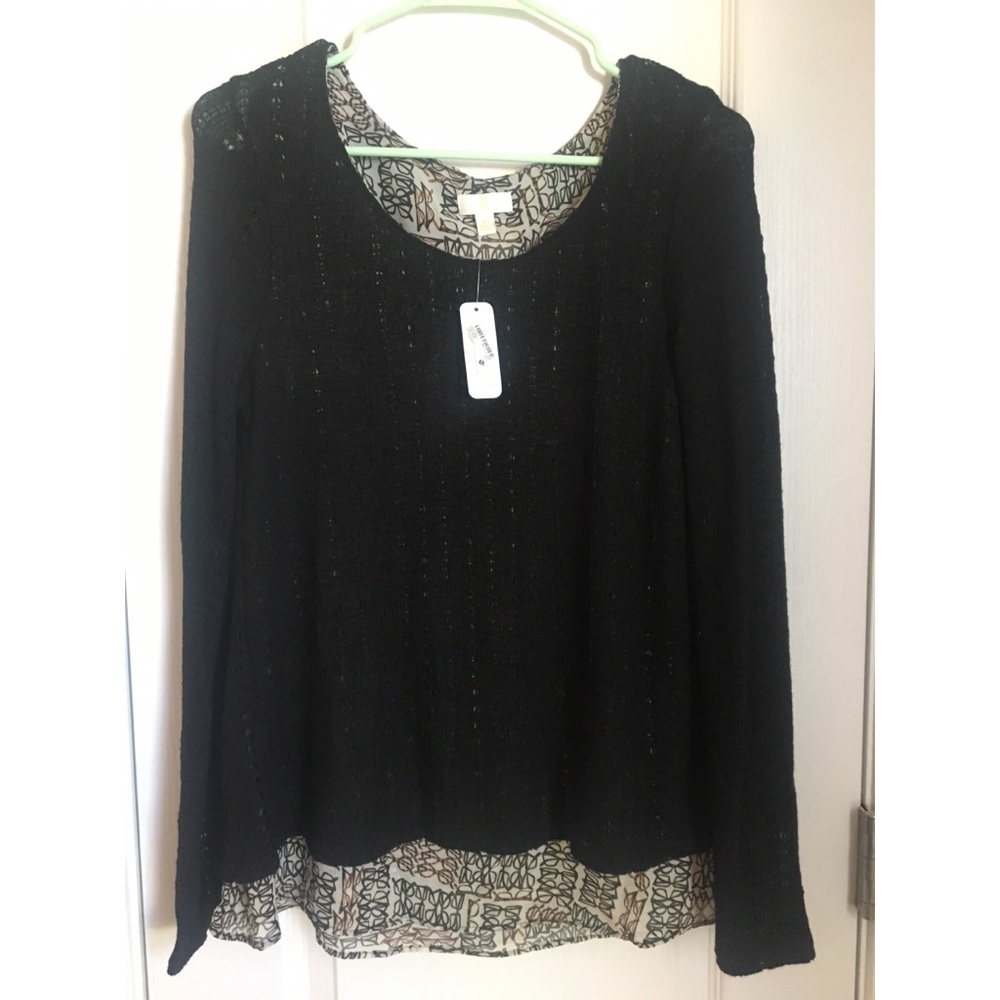 Charming Charlie’s Double Layer Sweater